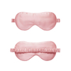  Luxury Pink Silk Eye Mask with Package