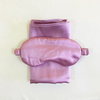Purple Best Mulberry Silk Pillowcase And Eye Mask Set