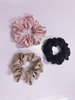 Mulberry silk scrunchies silk hair ties with box package
